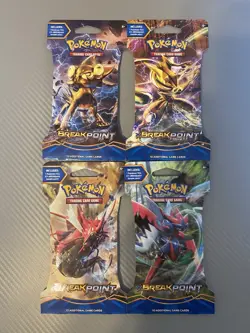 XY BREAKPoint - Sleeved Booster Pack Art Set - Pokemon Factory Sealed - Image 1