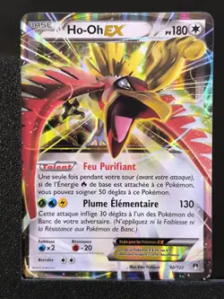 Carte Pokemon Ho-Oh EX 92/122 XY09 XY Rupture Turbo FR XY9 - Image 2