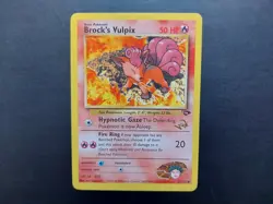 Pokemon - Brock's Vulpix 37/132 W Stamped Promo - Image 1