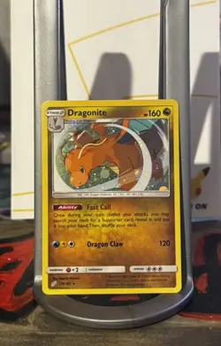 Dragonite 119/181 SWIRL Cosmos Holo Rare Team Up 2019 Pokemon TCG NM FAST SHIP - Image 1