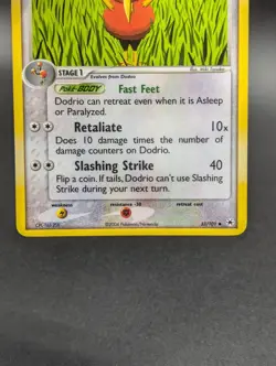 Dodrio Reverse Holo 33/101 EX Hidden Legends 2004 Pokemon TCG - Image 4