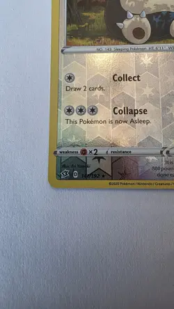 Snorlax 141/192 - Reverse Holo Rare - Pokemon TCG - Rebel Clash - NM - Image 5