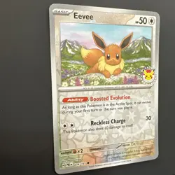 Eevee 074/131 Pokemon Day 2025 Exclusive Holo Promo Near Mint TCG - Image 4