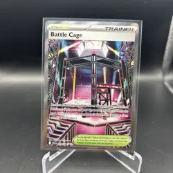 Battle Cage 116/094 ENGLISH Full Art - Pokemon TCG Phantasmal Flames Clean - Image 1