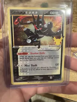🌀SWIRL🌀 Pokemon TCG: Celebrations 25th Anniversary Greninja Gold Star Rare 🔥 - Image 2