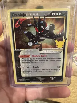 🌀SWIRL🌀 Pokemon TCG: Celebrations 25th Anniversary Greninja Gold Star Rare 🔥 - Image 5