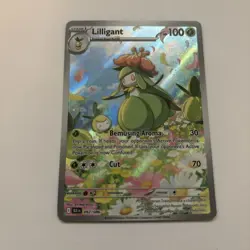 Lilligant 092/086 - Illustration Rare - Black Bolt - Pokemon TCG. NM Pack Fresh - Image 1