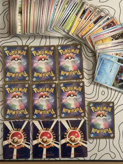 Pokemon Card Japanese SV Lot with 90 Bulk Cards + 10 Cards (Vintage, Ex, Holo) - Image 4