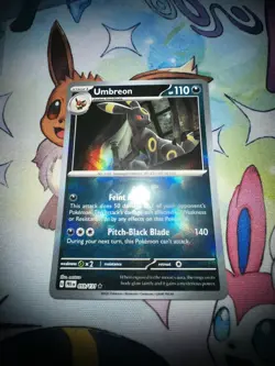 Pokemon Umbreon TCG Prismatic Evolutions Master Ball Reverse Holo Card 059/131 - Image 1