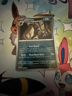 Pokemon Umbreon TCG Prismatic Evolutions Master Ball Reverse Holo Card 059/131 - Image 2