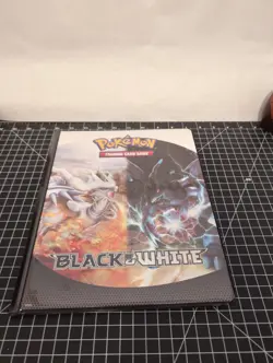 Pokemon Trading Card BLACK & WHITE 9-Pocket Binder 10 Page Album 2011 Ultra-Pro - Image 1