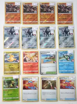Pokemon Cards 15x Lot Of LEAGUE PLAY! PRIZE PACK PROMO STAMPED TCG - Image 1