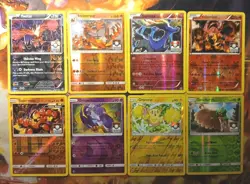 Pokemon League Stamped Reverse Holo Promo Cards Lot NM Qty 8 🔥🔥🔥 - Image 1