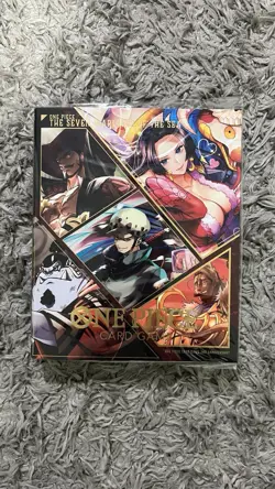 One Piece TCG Seven Warlords of the Sea 9-Pocket Binder inc. 10 Pages NO Cards - Image 1