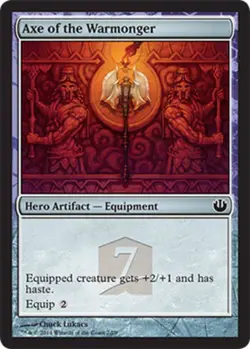Axe of the Warmonger - Prerelease Cards #7d/9 MTG Magic The Gathering - Image 1
