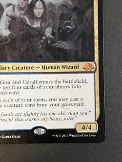 MTG Card - 1x Gisa and Geralf - The List: Eldrtich Moon - NM Pack Fresh - Magic - Image 4