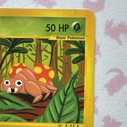 Pokemon TCG Card - Paras - 99/147- Aquapolis - Common - Image 3