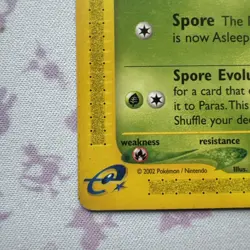 Pokemon TCG Card - Paras - 99/147- Aquapolis - Common - Image 5