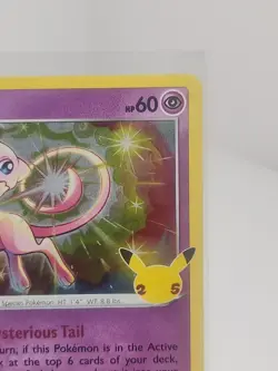 Pokemon TCG Mew Celebrations Holo Rare Card 011/025 - Image 3