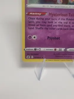 Pokemon TCG Mew Celebrations Holo Rare Card 011/025 - Image 5