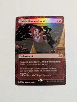 Goblin Bombardment Wilds of Eldraine: Enchanting Tales Foil - Image 1