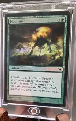 Moonmist Innistrad MTG Foil Lightly Played - Image 3