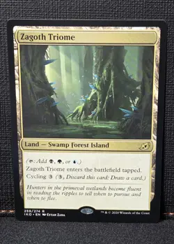 Zagoth Triome (Non-Foil) - Ikoria: Lair of Behemoths MTG - 259 NM/M - Image 1