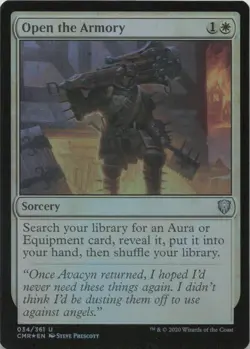 Open the Armory - FOIL - U Commander Legends 34 - MTG - Image 1