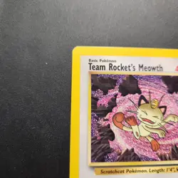 2000 Team Rocket's Meowth #18 - Black Star Promo Non-Holo Rare- Pokemon TCG - NM - Image 5