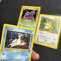 Pokemon Tcg 3 Holo Lot Wotc Jungle & Fossil - Image 1