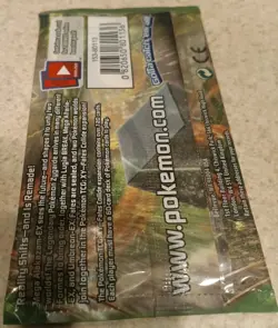 Pokemon XY Fates Collide ERROR Pack Rare Delphox Out of Print Factory Sealed - Image 2