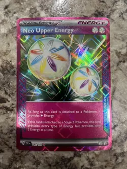 Neo Upper Energy 162/162 Temporal Forces Pokemon English Near Mint - Image 1