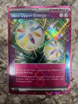 Neo Upper Energy 162/162 Temporal Forces Pokemon English Near Mint - Image 4
