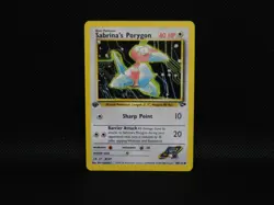 👾 SABRINA'S PORYGON 1st EDITION | 2000 Pokemon Gym Challenge #98 - Image 1
