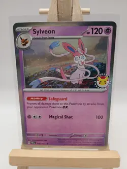 Pokemon TCG - Sylveon 040/131 Pokemon Day 2025 Stamped Holo Promo More In Store - Image 1