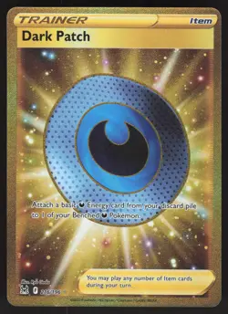 Dark Patch 216/196 Secret Rare Pokemon TCG Lost Origin NM - Image 1