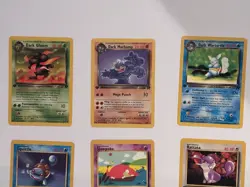 Lot of 8 First Edition LP Pokemon Cards - Team Rocket Set - $45 Value - Image 2