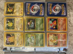 Pokemon Cards Lot 1st Edition Holo Jungle Fossil Playing Cards Dragonite Gengar - Image 1