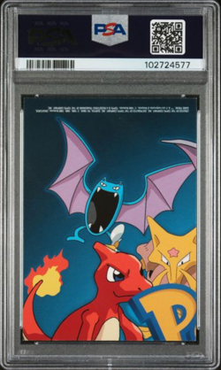 PSA 9 Staryu TV5 Pokemon Topps Series 1 Foil 1999 Character Card Misty - Image 2