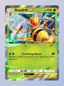 (Digital Card) Beedrill EX, Pokemon TCG Pocket, English, Shining Reverly set - Image 1