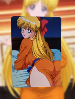 Minako Aino Sailor Venus Sailor Moon Anime Waifu Sexy Goddess Doujin Hentai Card - Image 1