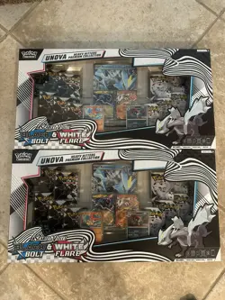 Pokemon TCG Black Bolt White Flare Unova Heavy Hitters Premium Collection - Image 1