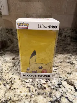 Ultra Pro Pokemon Pikachu Alcove Tower Deck Box (New in Package) - Image 1