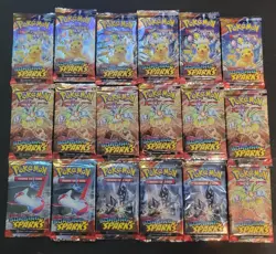 Pokemon TCG Sealed 72 Booster Pack Lot (Destined Rivals/Surging Sparks + MORE) - Image 4