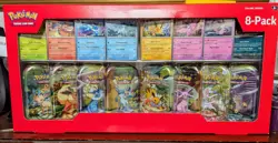 Pokemon TCG Scarlet & Violet Prismatic Evolutions Mini Tins 8 Pack - Sealed - Image 2