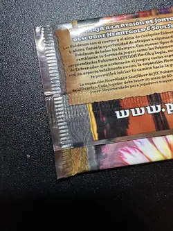 Vintage Pokemon Spanish Heart Gold Soul Silver HGSS Booster Ho-oh - read desc! - Image 5