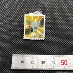 Shinx Pokemon No.017 Mini Stamp Very Rare Nintendo Japan F/S1 - Image 2