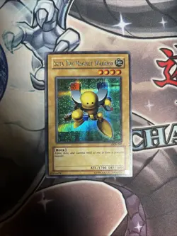 (AY) BETA The Magnet Warrior YU-GI-OH Foil Trading Card DOR-002 LP - Image 1