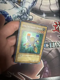 (AY) BETA The Magnet Warrior YU-GI-OH Foil Trading Card DOR-002 LP - Image 4