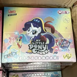 My Little Pony 32 Packs Hobby Booster Box CCG Trading Card Purple new - Image 1